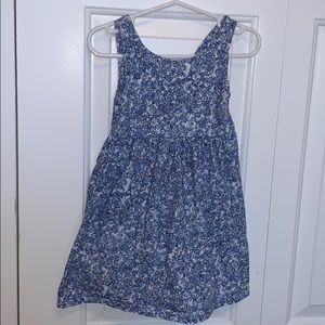 3t Gap blue floral summer dress